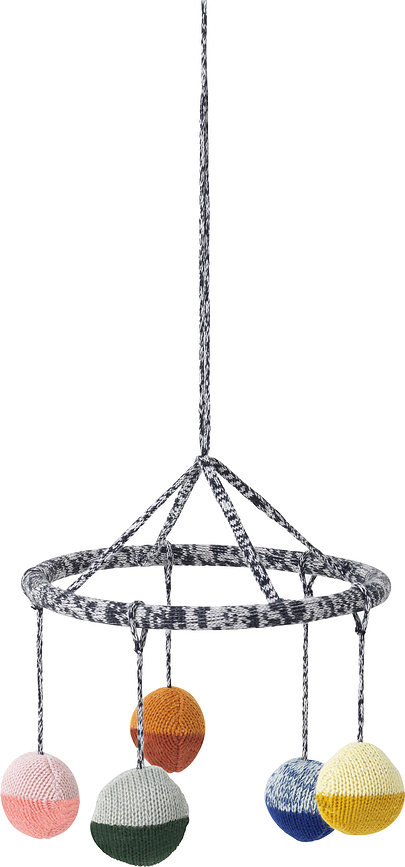 Ball Knitted Κρεμαστό Παιχνίδι Κούνιας, πλεκτό