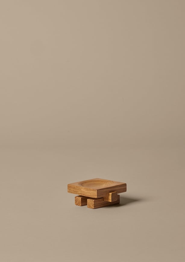 Bandeja para objetos pequeños Moku, roble natural