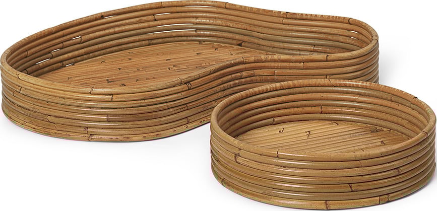 Bandejas de servicio Isola, 2 unidades