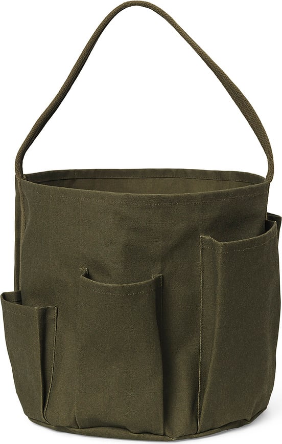 Bark Garden Panier de Rangement, olive