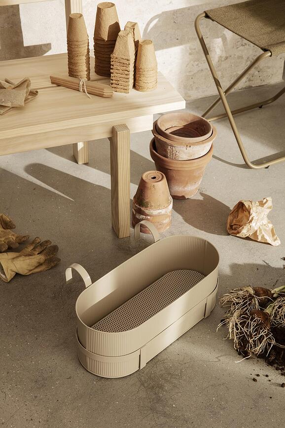 Bau Ζαρντινιέρα μπαλκονιού, μαύρη