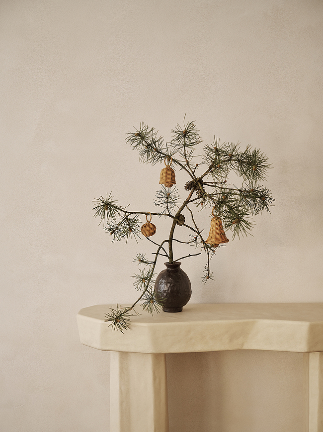 Bell Décorations de Noël, Lot de 3