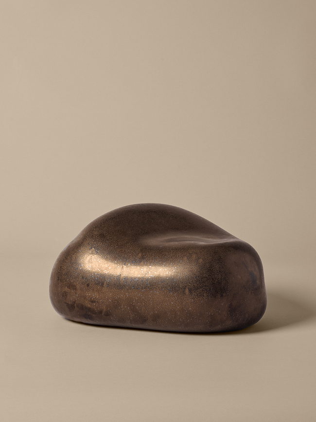 Bellure Décoration ovale, argentée