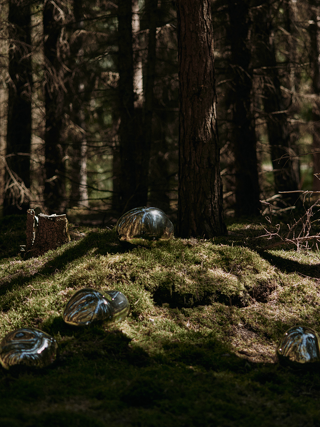 Bellure Objet Décoratif, rond, argenté