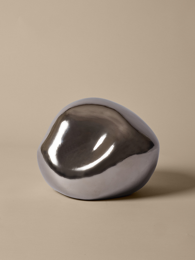 Bellure Objet Décoratif, rond, argenté