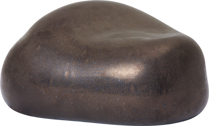 Bellure Dekoracija ovalna smeđa