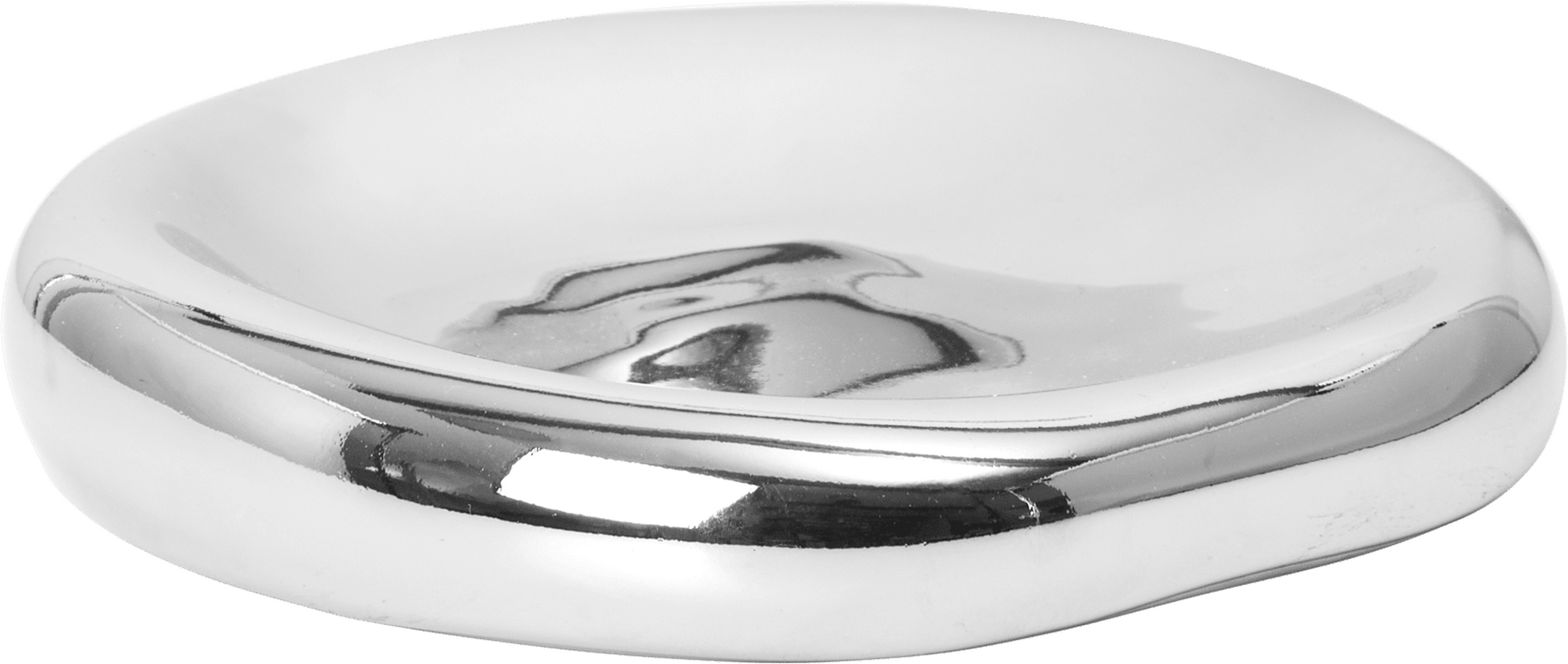 Bellure Dekoschale 17,8 cm, silber