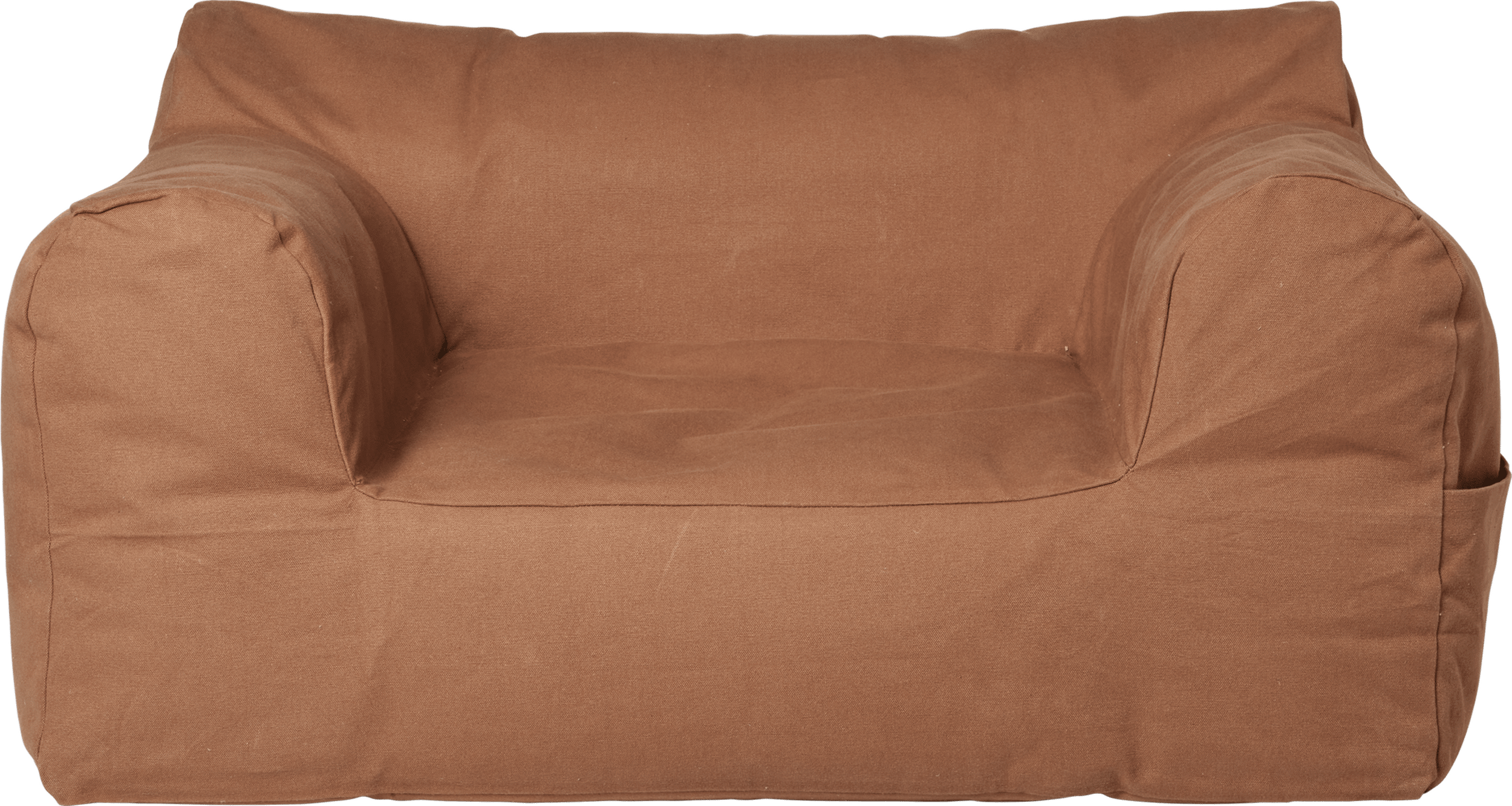 Billow Pouf, orange