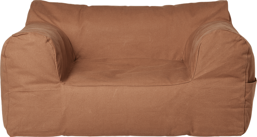 Billow Pouf, orange