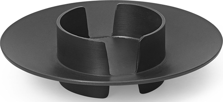 Block Κηροπήγιο για κλασικό κερί, ορείχαλκος, μαύρο