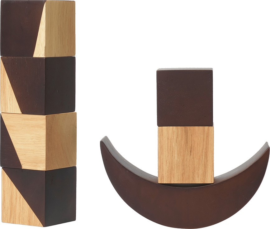 Bloques de construcción de madera Phase