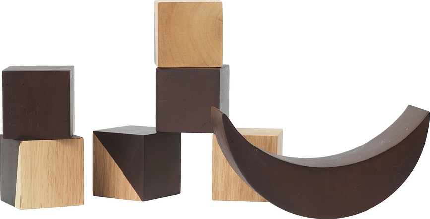 Bloques de construcción de madera Phase