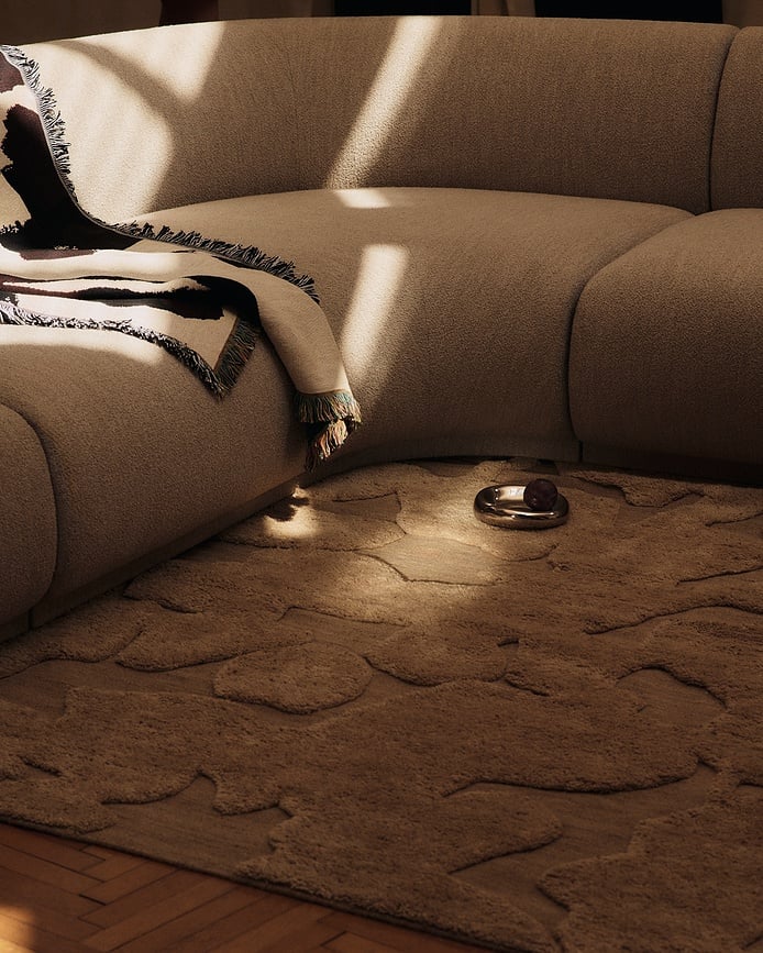 Cuenco decorativo Bellure 17,8 cm, marrón