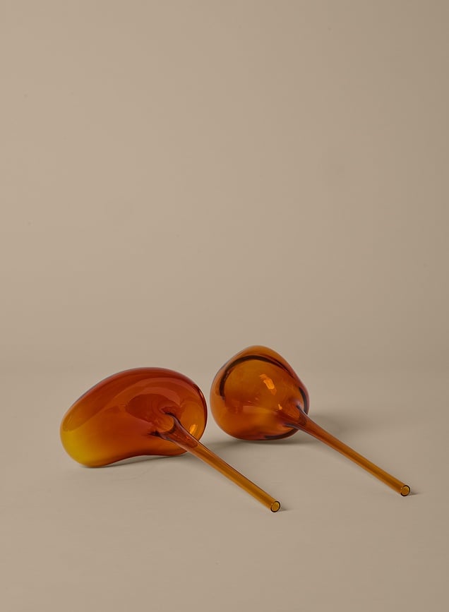 Bolas de riego Mercury 300 ml, ámbar, 2 unidades