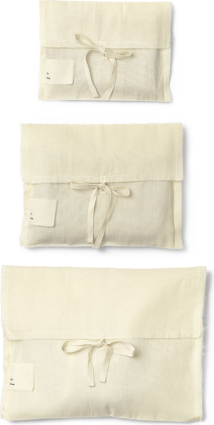 Bolsas de Regalo de lino Ferm Living, 3 unidades