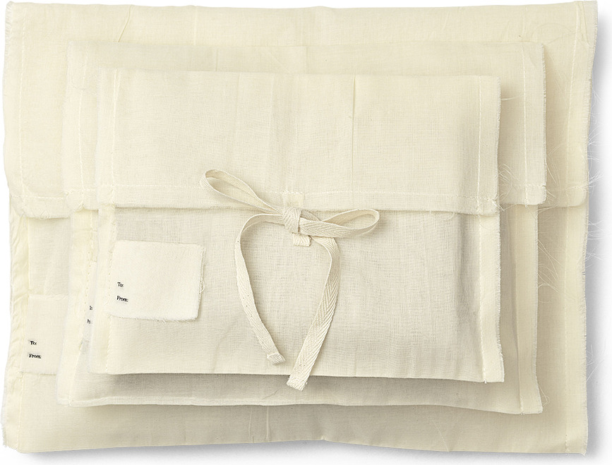 Bolsas de Regalo de lino Ferm Living, 3 unidades