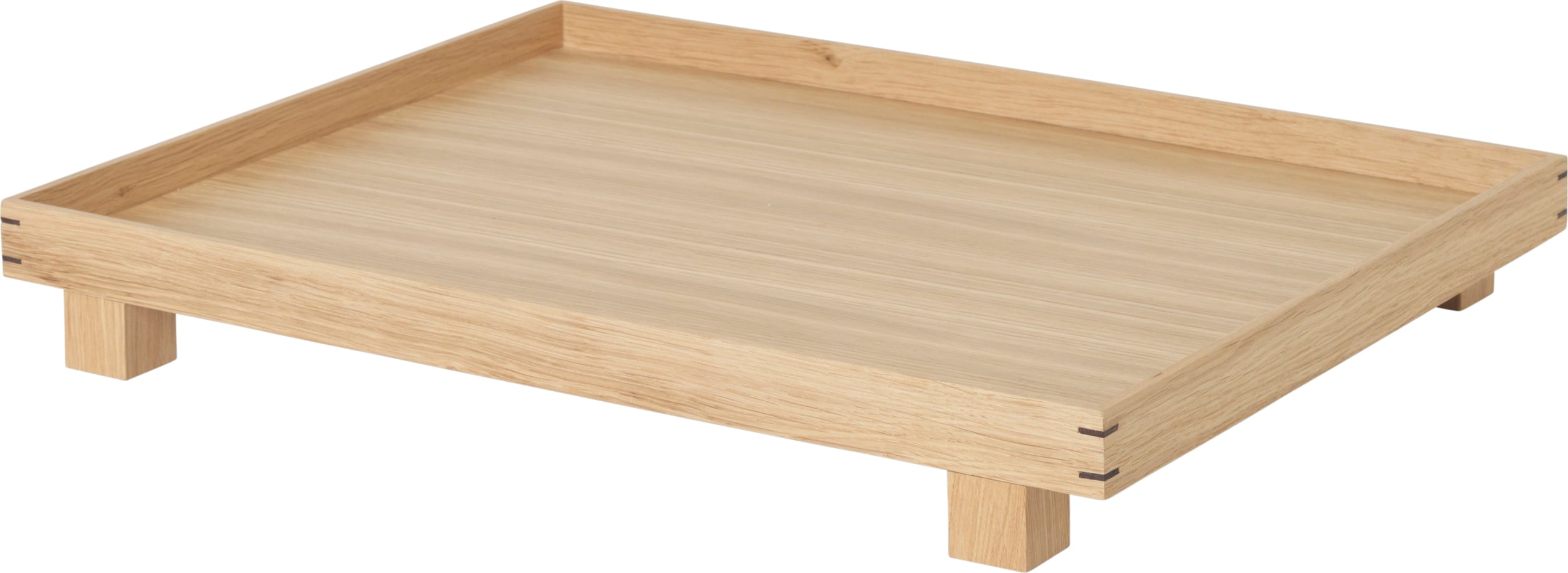 Bon Tablett 47 cm natürlich aus Holz