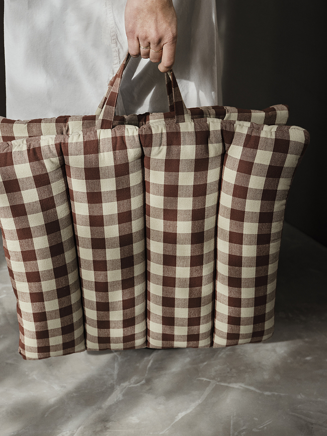 Bothy Jastuk za sjedenje karirani 70 x 100 cm