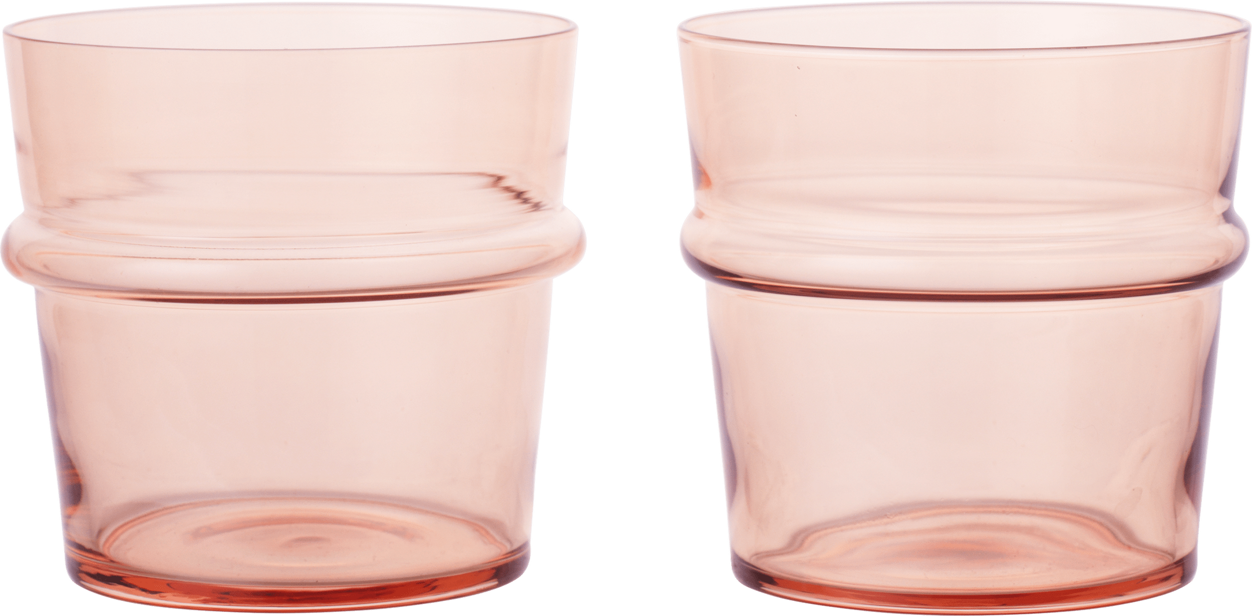 Boya Gläser 300 ml rosa 2 St.