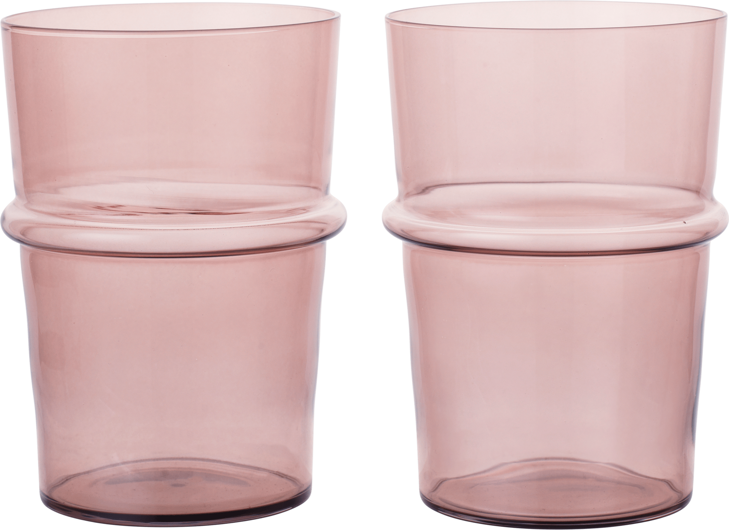 Boya Gläser 450 ml violett 2 St.