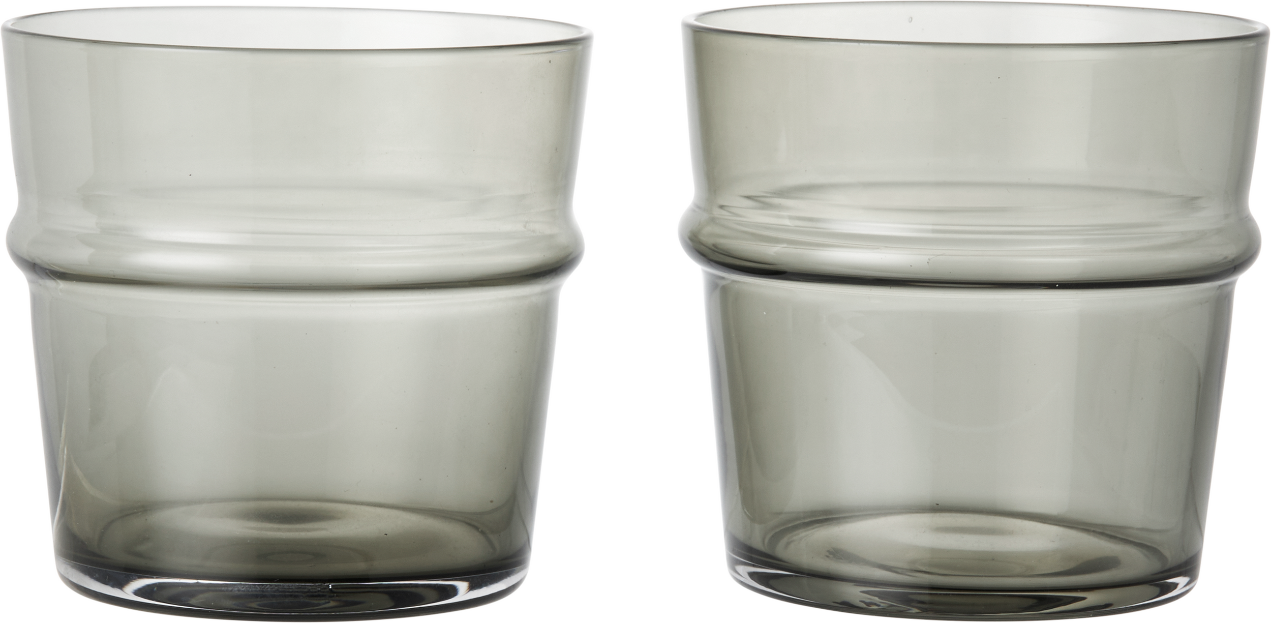 Boya Low Gläser 300 ml, rauchfarben, 2 St.