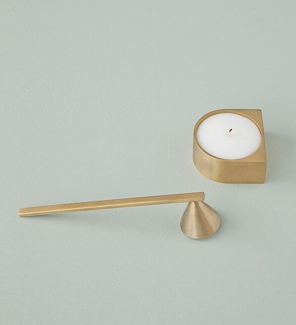 Brass Éteignoir à bougie