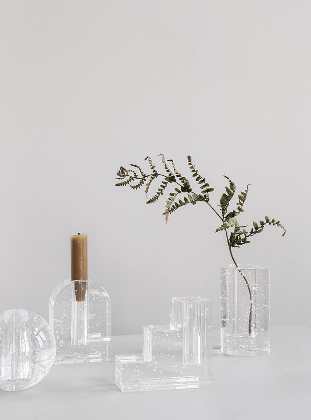 Bubble Glass Object Decoration vault
