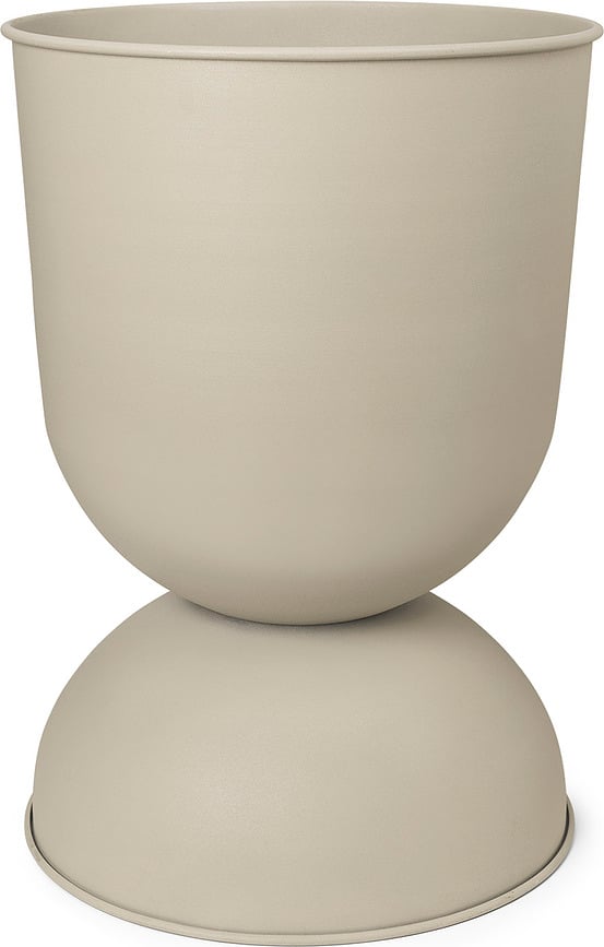 Cache-pot Hourglass petit, couleur cachemire