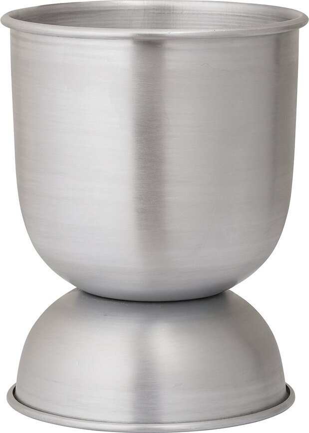 Cache-pot Hourglass XS en aluminium