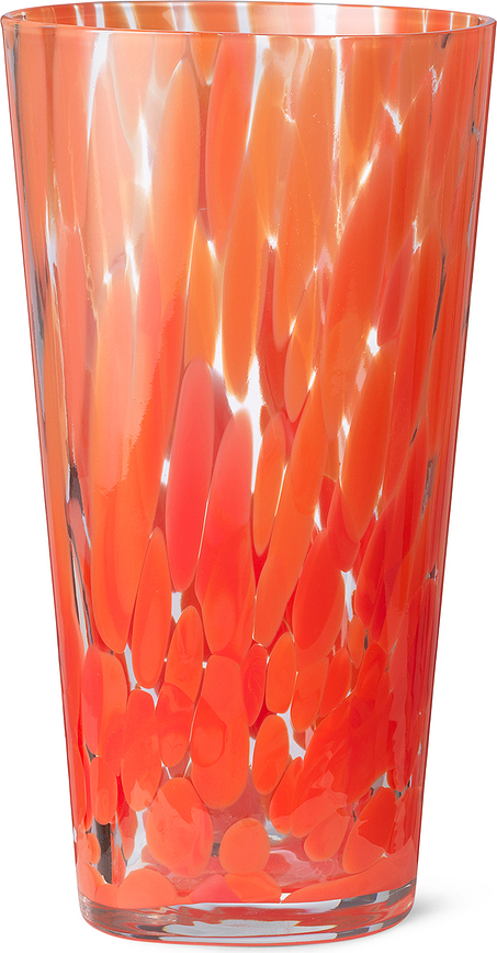Casca Vase, rouge
