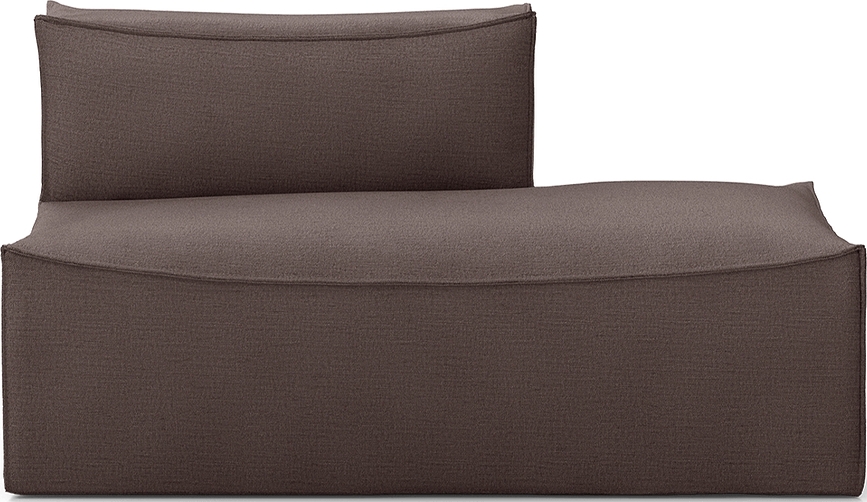 Catena Hot Madison Liegesofa links 150 cm schokoladenbraun