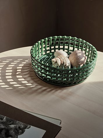 Ceramic Fruit basket ceramic - Ferm Living - FormAdore