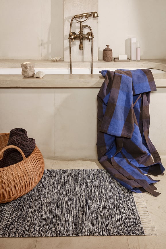 Cesta de almacenamiento Ferm Living, de ratán, 60 cm