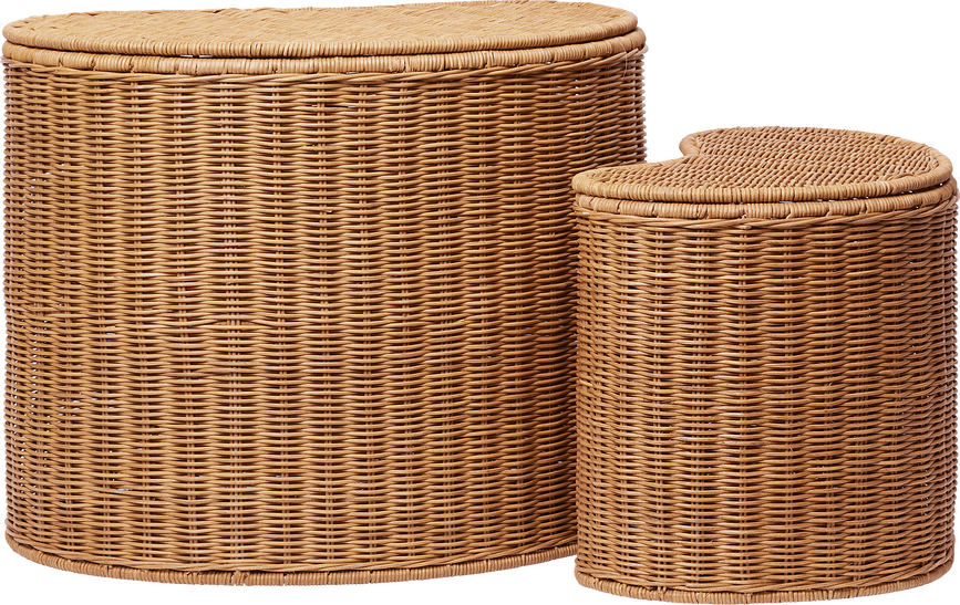 Cestas de Almacenamiento Willora, Pack de 2 unidades