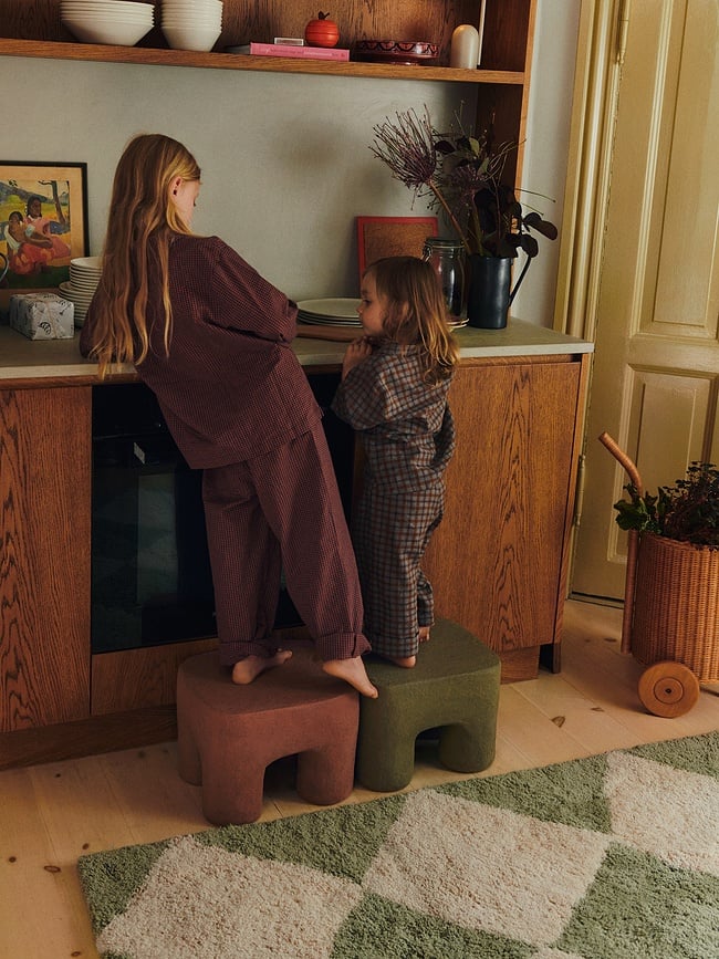 Cesto de almacenaje con ruedas Tukki