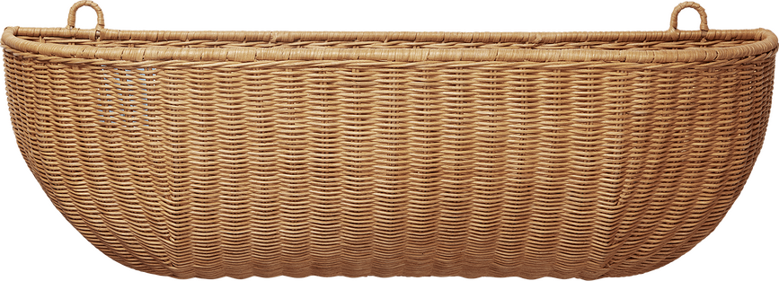 Cesto portaoggetti da parete Ferm Living 14 x 75 cm