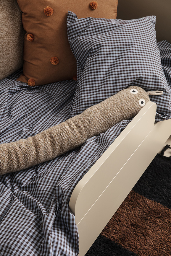 Check Posteljina dječja plava navlaka za poplun 100 x 140 cm jastučnica 40 x 45 cm