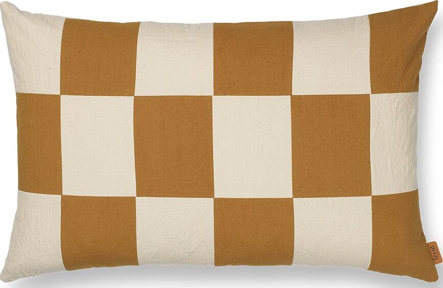 Cojín decorativo a cuadros Fold, 40 x 60 cm