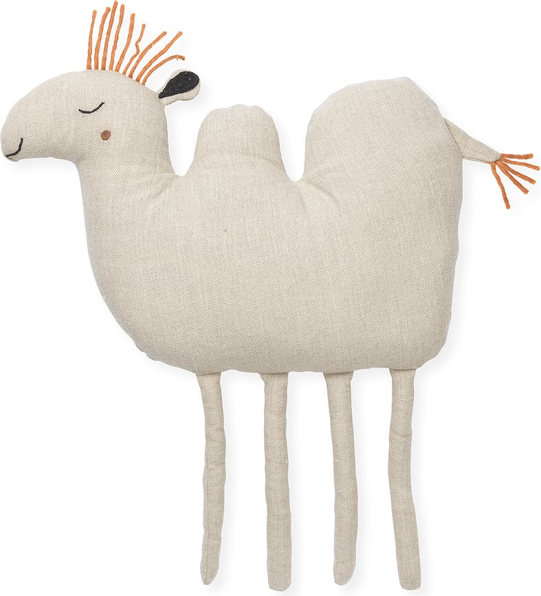 Cojín decorativo, color camel