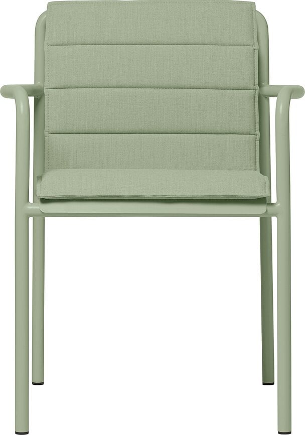 Cojín para silla de jardín Dapple 42,5 x 79,5 cm, verde claro