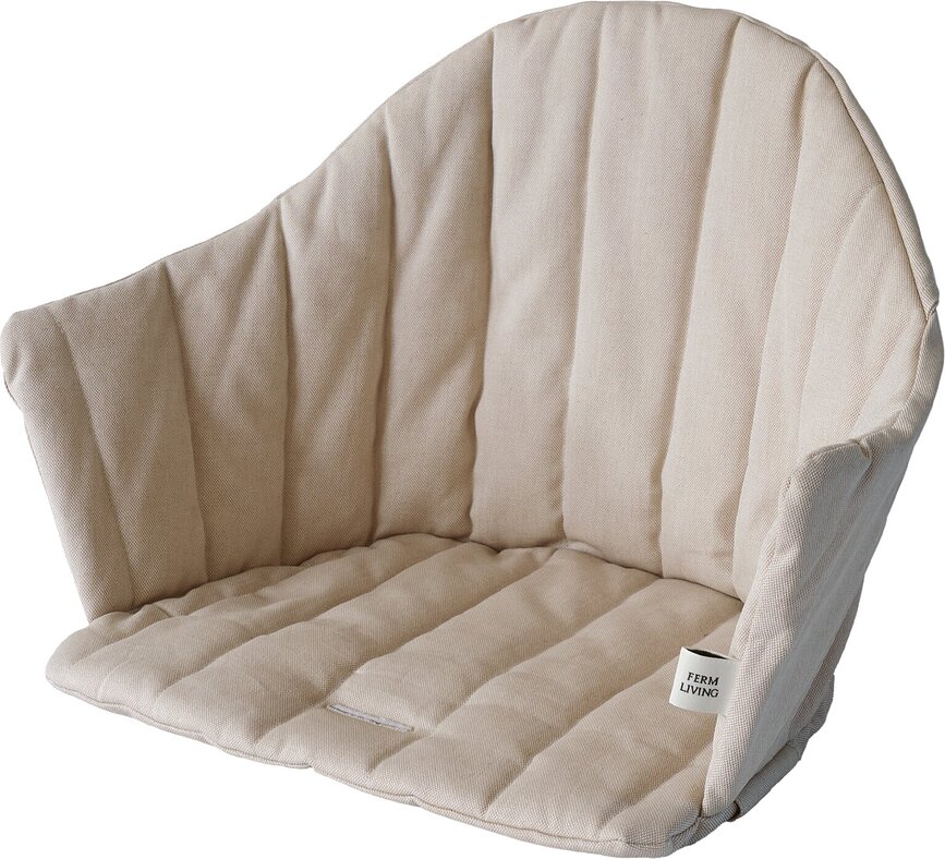 Cojín para trona Muru, color arena