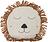 Cojín Safari, estampado de león, beige