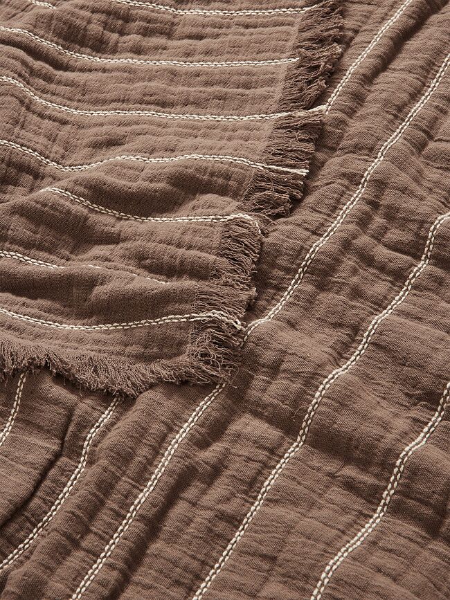 Colcha Aires, 250 x 240 cm, blanco roto