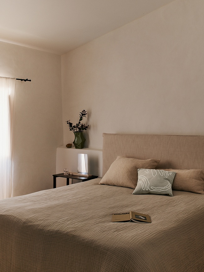 Colcha Fino, 250 x 240 cm, verde-beige