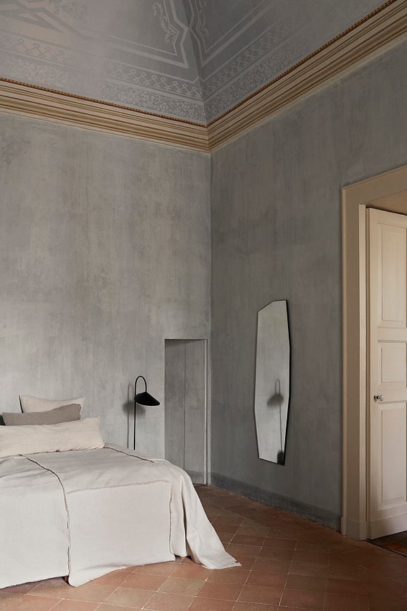 Colcha Offset, 272 x 264 cm, blanco roto