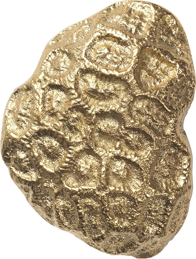 Comber Coral Stenski kavelj, zlat