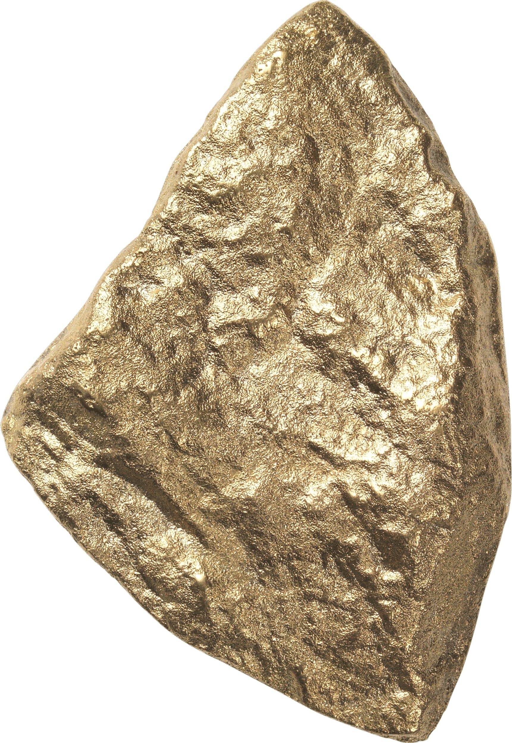 Comber Rock Wandhaken groß goldfarben