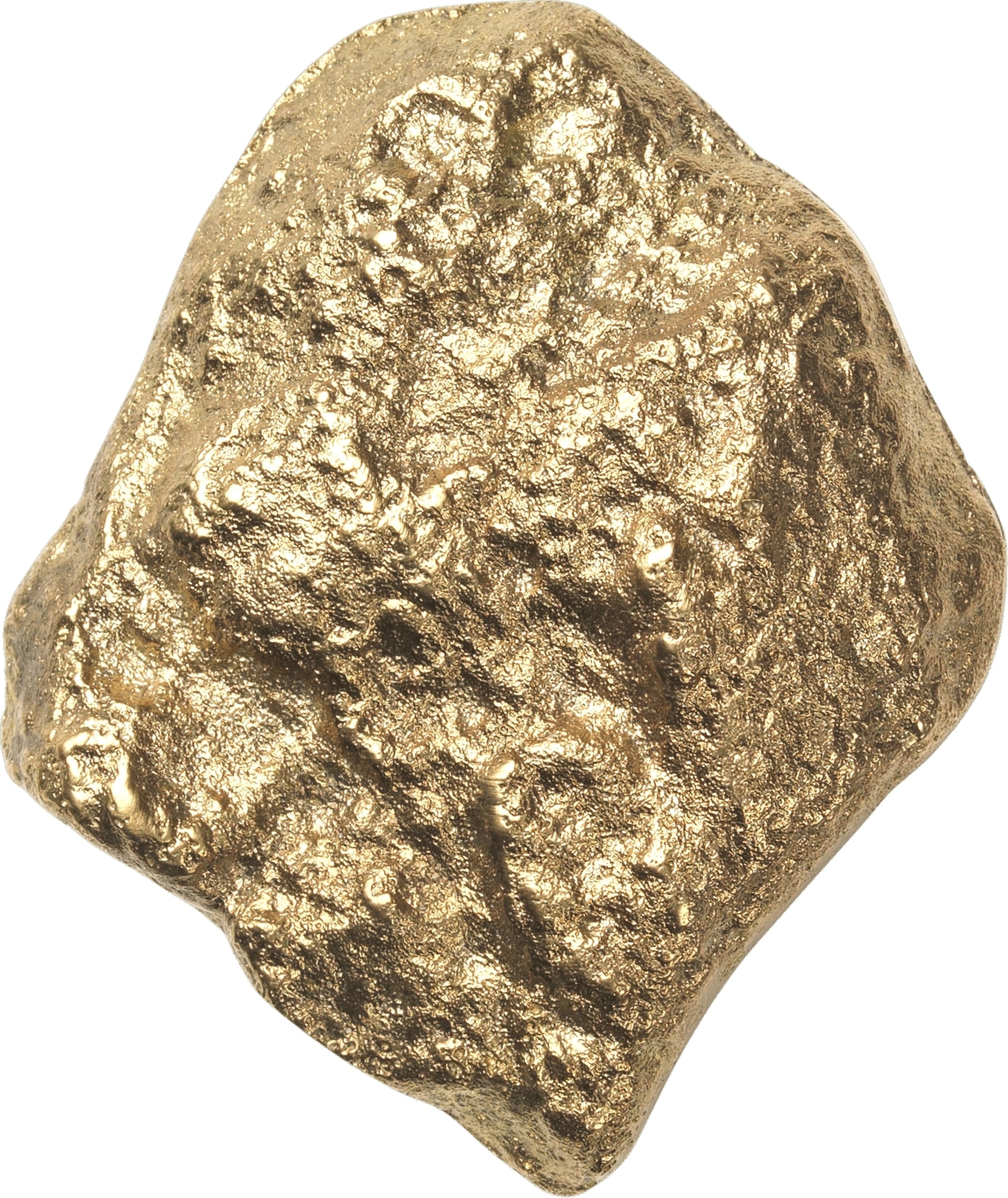 Comber Rock Wandhaken klein goldfarben
