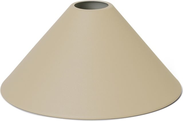 Cone Schirmlampe sandfarbig