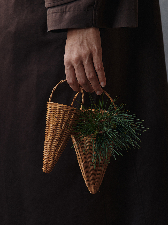 Cones Χριστουγεννιάτικες Διακοσμήσεις, 2 τμχ